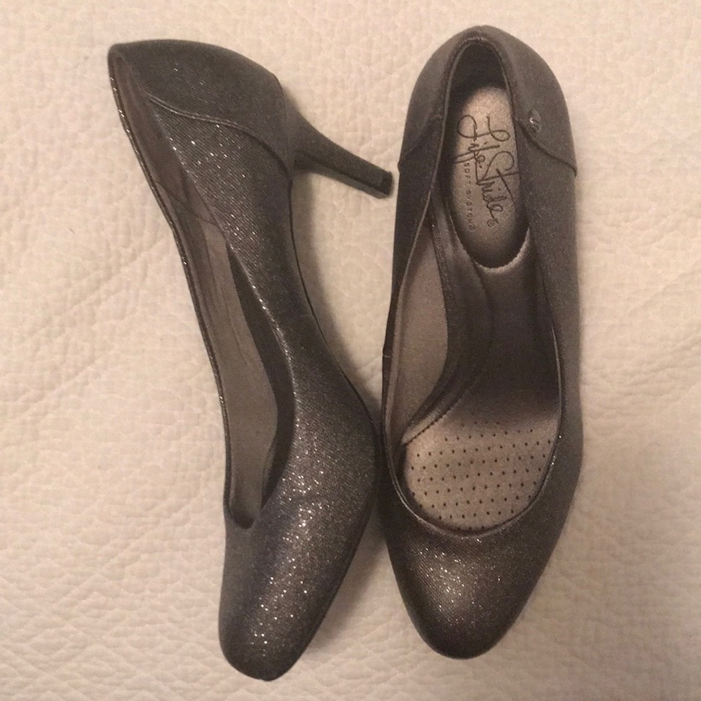 Sparkly heels